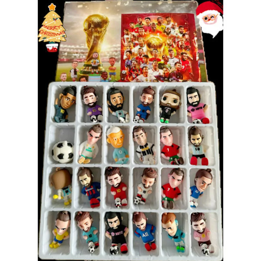 Fotball-VM 2025 adventskalender blind box